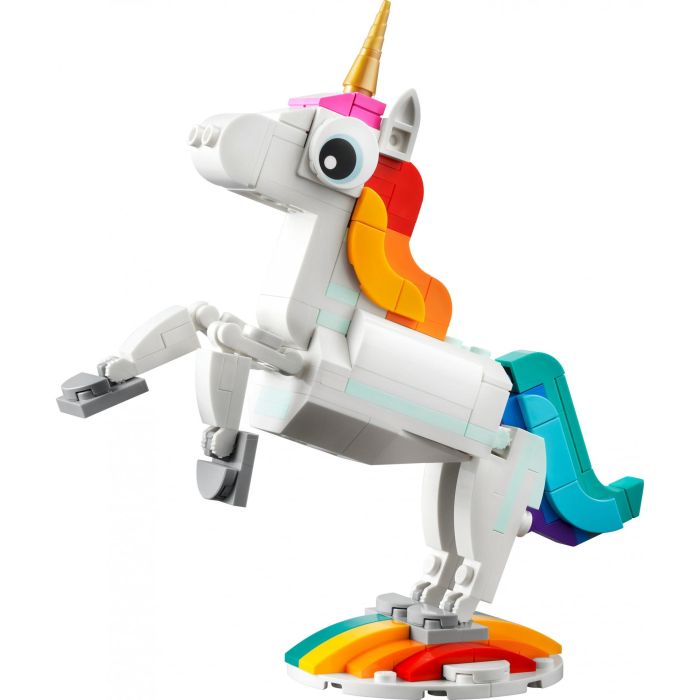 LEGO 31140 Unicornio Mágico Set Construcción Creator 3en1 Articulado Caballito de Mar Pavo Real +7 Años 1 LEGO 31140 Unicornio Mágico Set Construcción Creator 3en1 Articulado Caballito de Mar Pavo Real +7 Años 1