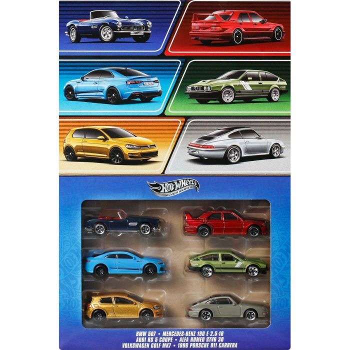 Hot Wheels Multipack Euro Style Coche Pequeño JBY79 3 Hot Wheels Multipack Euro Style Coche Pequeño JBY79 3
