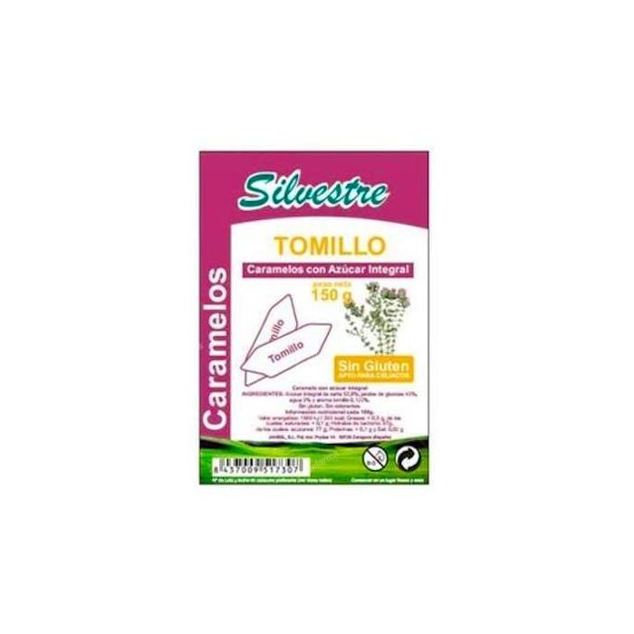 Caramelos Tomillo Con Az. Integral 150 Gr