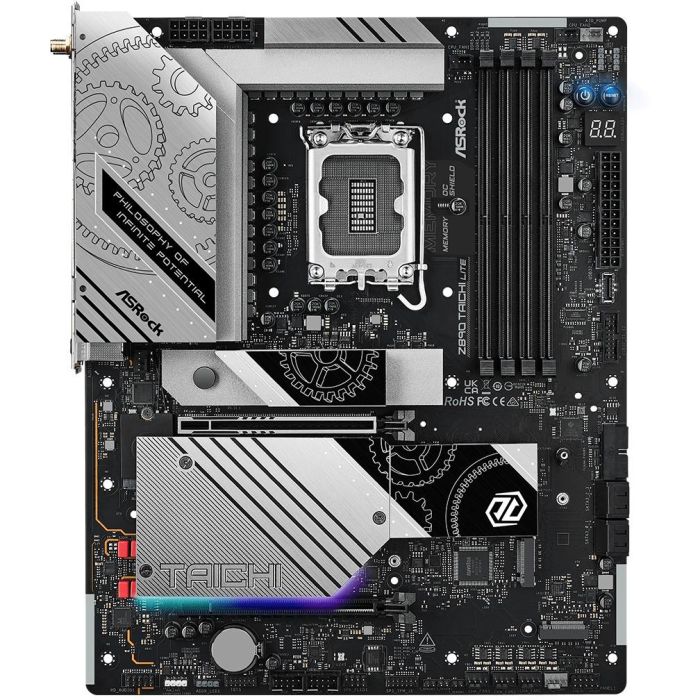 ASRock Placa Base Z890 TAICHI LITE Intel 1851 90-MXBPQ0-A0UAYZ, 4 DDR5 256GB, Wi-Fi 7, ATX 2 ASRock Placa Base Z890 TAICHI LITE Intel 1851 90-MXBPQ0-A0UAYZ, 4 DDR5 256GB, Wi-Fi 7, ATX 2