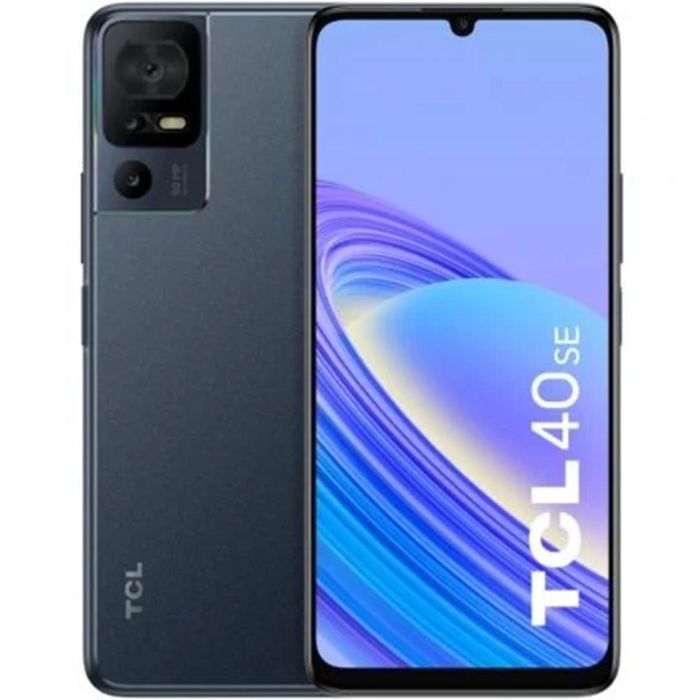 TCL 40Se Smartphone 6.75" HD+ 90Hz, Triple Cámara 50MP, 6GB RAM 256GB, Batería 5010mAh, Gris