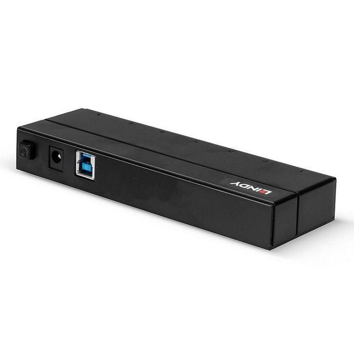 Hub USB LINDY 43228 Negro 1 Hub USB LINDY 43228 Negro 1