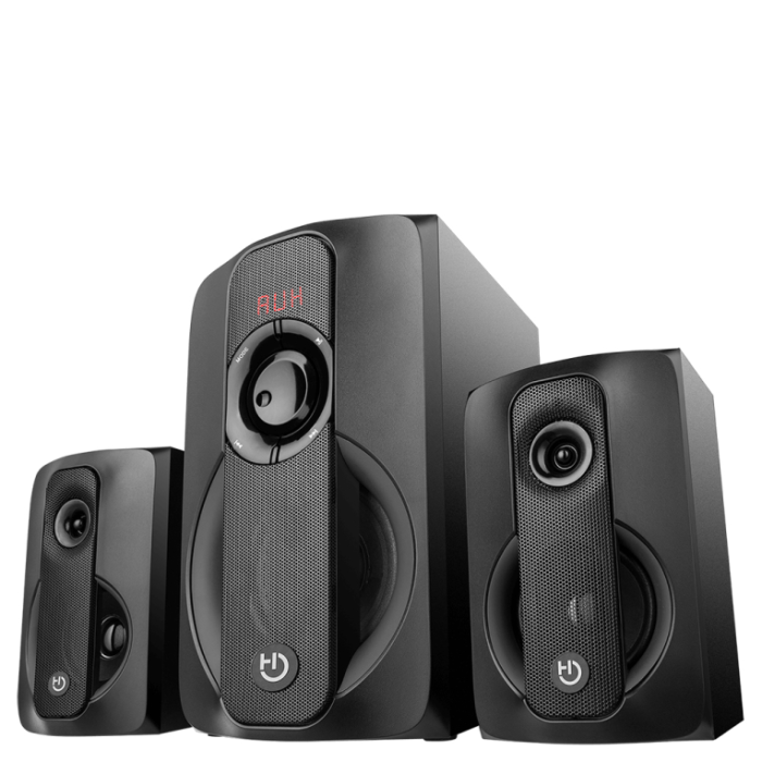 Hiditec H400 Dark Edition conjunto de altavoces 40 W Universal Negro 2.1 canales Bluetooth Hiditec H400 Dark Edition conjunto de altavoces 40 W Universal Negro 2.1 canales Bluetooth
