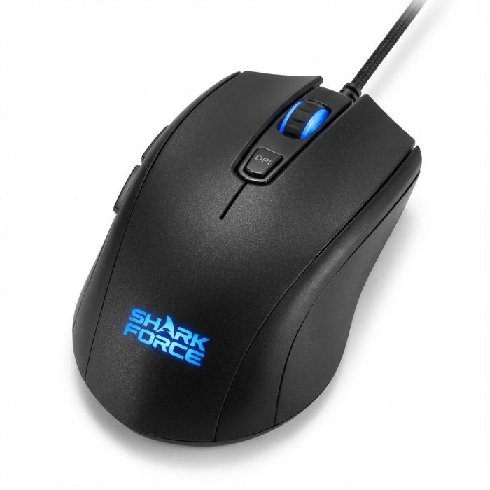 SHARKOON Ratón Gaming SHARK Force II USB Tipo A Óptico 4200 DPI Mano Derecha