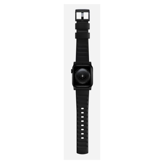Nomad Modern Strap Active Band Pro para Apple Watch Ultra / 46mm, Correa de Cuero y Acero Inoxidable Ajustable, Negro - Tallas 42/44/45/49 mm 7 Nomad Modern Strap Active Band Pro para Apple Watch Ultra / 46mm, Correa de Cuero y Acero Inoxidable Ajustable, Negro - Tallas 42/44/45/49 mm 7