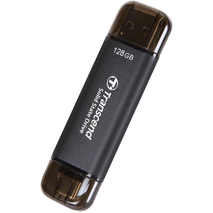 Transcend SSD ESD310C 128GB USB-C USB 3.2 Gen 2x1 negro