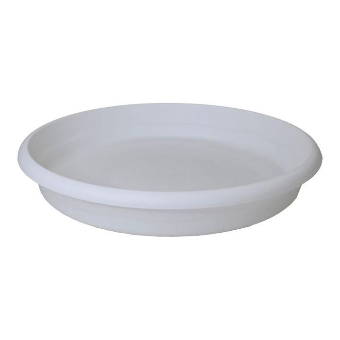 Plato de inyeccion para maceta terra ø22cm blanco plastiken