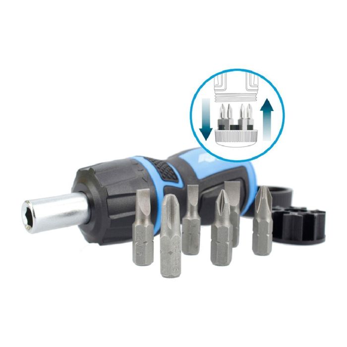 Set de Destornilladores Ferrestock Destornillador de carraca (6 pcs) 3 Set de Destornilladores Ferrestock Destornillador de carraca (6 pcs) 3