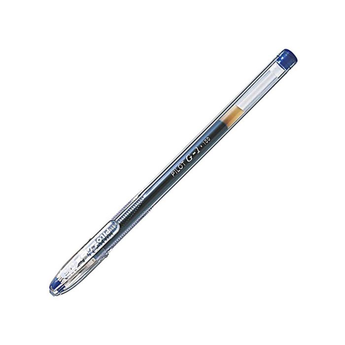 Boligrafo Pilot G-1 Azul Tinta Gel 12 unidades 2