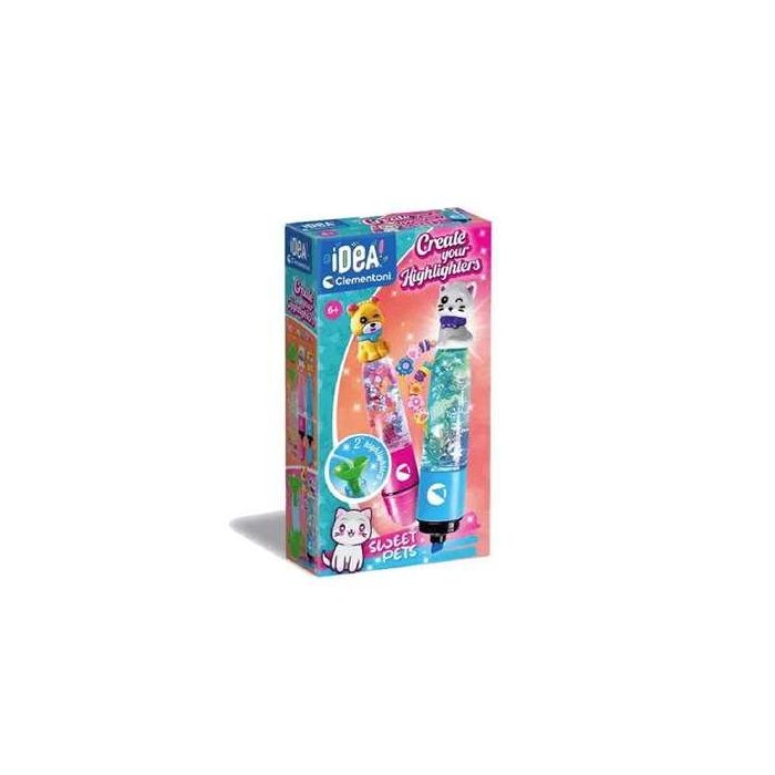 Clementoni Laboratorio de Subrayadores Kit Juego Educativo para Niños Edad 6+ años, Modelos Surtidos, 18.5x10x4 cm