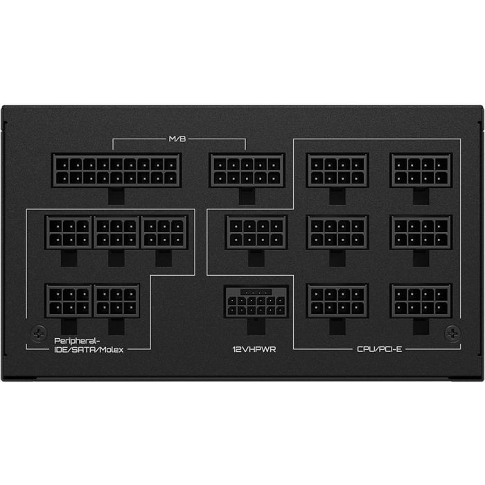 Gigabyte UD1300GM PG5 Fuente de Alimentación 1300W 80 Plus Gold ATX Negro 5 Gigabyte UD1300GM PG5 Fuente de Alimentación 1300W 80 Plus Gold ATX Negro 5