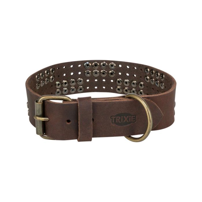 Collar para Perro Trixie Rustic Marrón oscuro M 0 Collar para Perro Trixie Rustic Marrón oscuro M 0