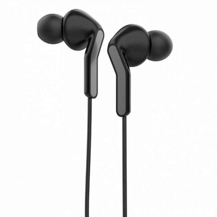 Auriculares con Micrófono Muvit MCHPH0004 Negro 2 Auriculares con Micrófono Muvit MCHPH0004 Negro 2