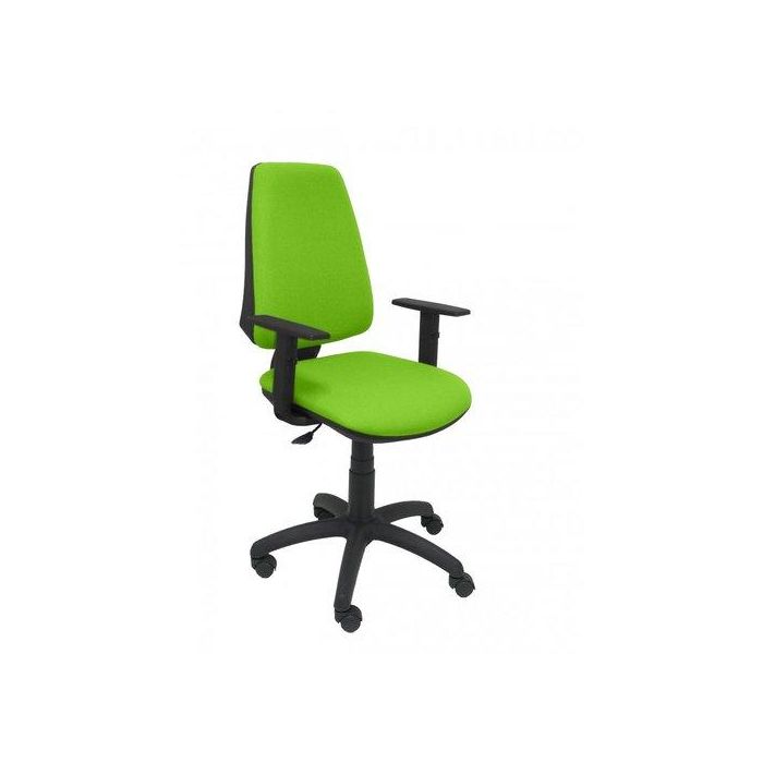 Silla Piqueras Y Crespo Elche Cp Brazos Regulables Mecanismo Contacto Permanente Regulacion De Profundidad Asiento Y Respaldo Tapizado Bali Verde Pistacho