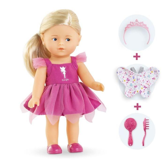 Mini Corolline Box Set - Corolle - Rosy Fée - Muñeca de vinilo - Vestido de hada - Alas de mariposa 2 Mini Corolline Box Set - Corolle - Rosy Fée - Muñeca de vinilo - Vestido de hada - Alas de mariposa 2