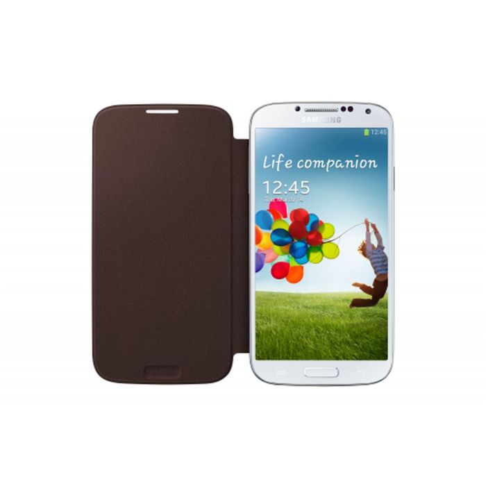 Samsung EF-FI950B Funda Libro Marrón para Galaxy S4 - EF-FI950BAEGWW