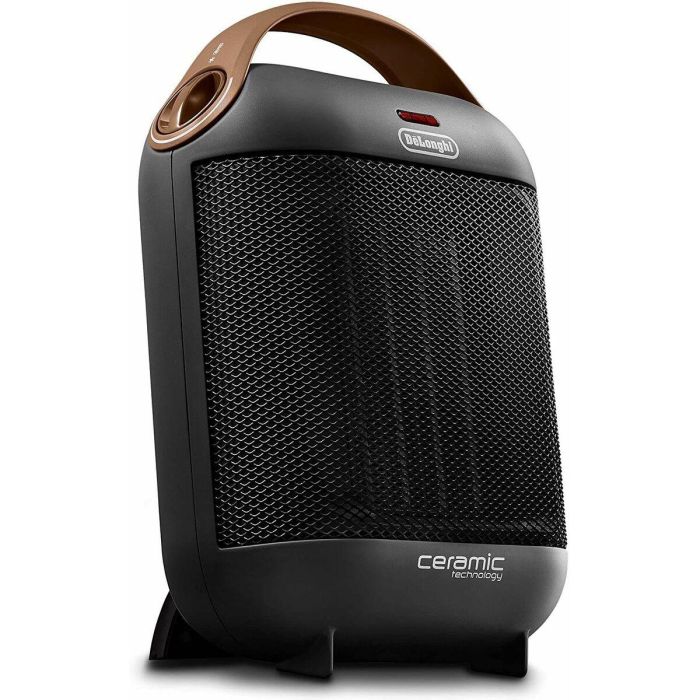 Delonghi HFX30C18 Calentador de Ventilador Cerámico 1800W, 2 Potencias, Función Verano, Termostato, Antivuelco, Gris 11