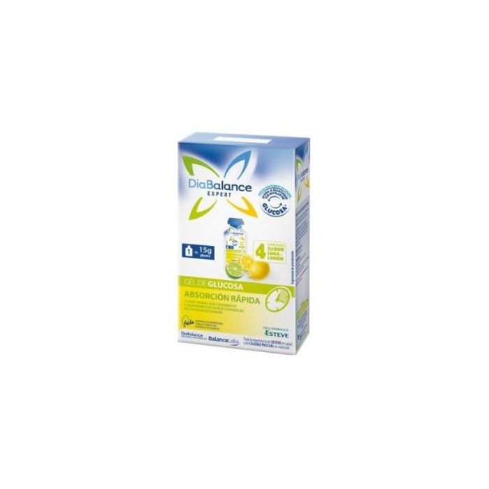 Diabalance Gel Glucosa Absorcion Rapida Limon 4Ud. Diabalance Gel Glucosa Absorcion Rapida Limon 4Ud.