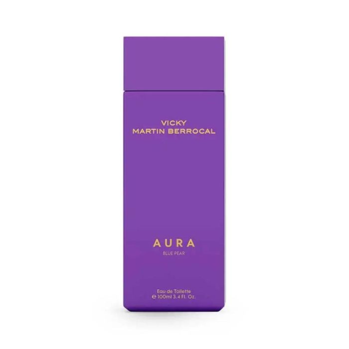 Vicky Martin Berrocal Aura Eau de Parfum para Mujer, Fragancia Fresca y Floral con Notas de Pera, Flor de Naranjo y Vainilla, 100 mL