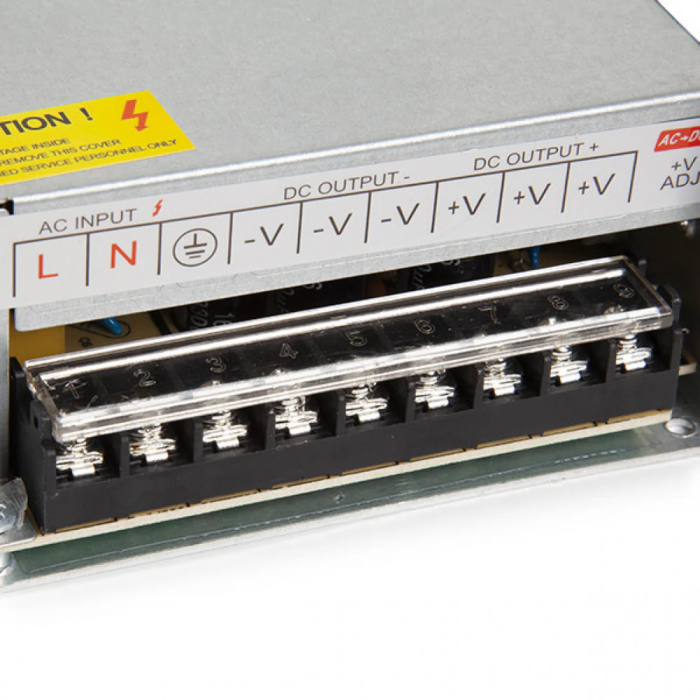 Transformador LED 230VAC/12VDC 300W 25A IP20 para conexión de alto consumo 1 Transformador LED 230VAC/12VDC 300W 25A IP20 para conexión de alto consumo 1
