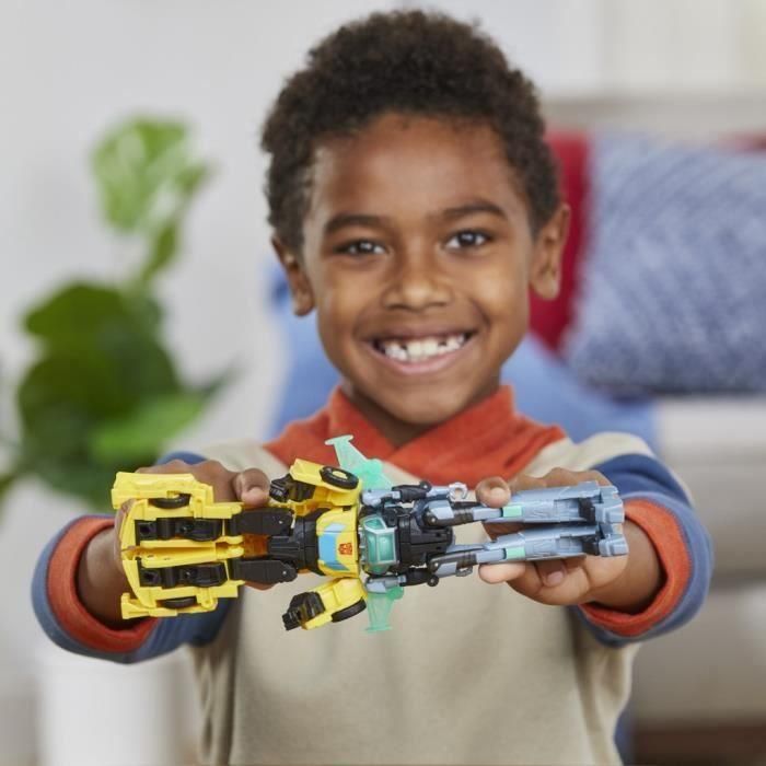 Hasbro F8439 Transformers EarthSpark Cyber-Combiner Terran y Mo Figura de Acción Transformable Robot a Dron +4 Años 4 Hasbro F8439 Transformers EarthSpark Cyber-Combiner Terran y Mo Figura de Acción Transformable Robot a Dron +4 Años 4