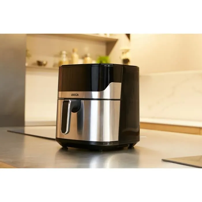 Jocca Freidora sin aceite 2192 6,5L 1600W 28 x 37 x 31,5 cm Acero inoxidable 4 Jocca Freidora sin aceite 2192 6,5L 1600W 28 x 37 x 31,5 cm Acero inoxidable 4
