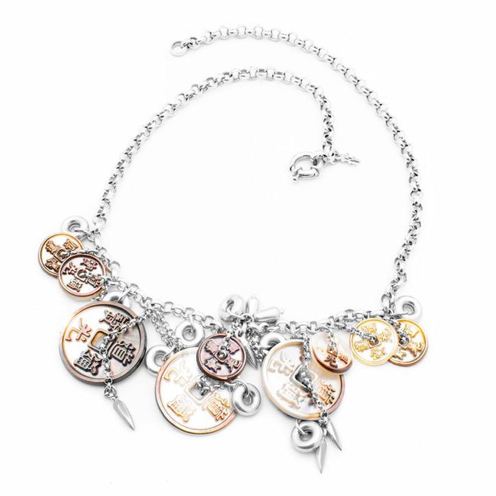 Collar Mujer Folli Follie 4N8S006AW 30 cm Collar Mujer Folli Follie 4N8S006AW 30 cm