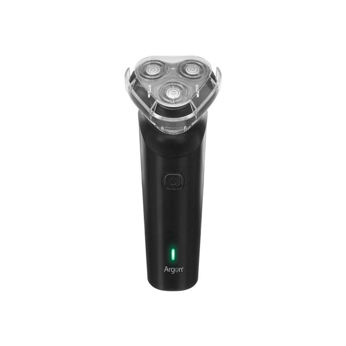 Argon Afeitadora 3 Cabezales Negra 600mAh USB, Luz LED, Motor 7500 RPM. Dimensiones: 15.8 x 5.7 x 5.5 cm (Set de 12) 1
