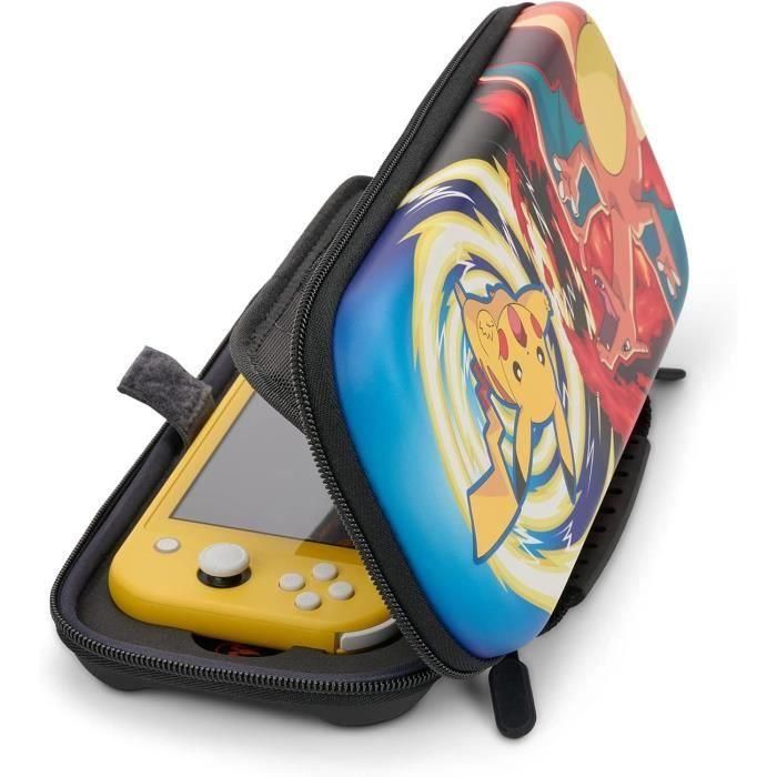 Estuche Protector Compacto Nintendo Oled Switch O Lite Charizard Vs Pikachu POWER A 1522646-01 2