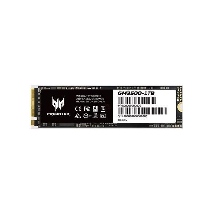 ACER Disco Duro Predator SSD GM3500 M.2 NVMe PCIe Gen 3*4 1TB