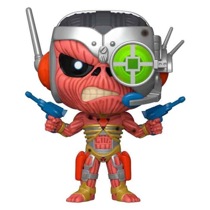 Funko Figura POP Iron Maiden Cyborg Eddie Vinilo 9cm