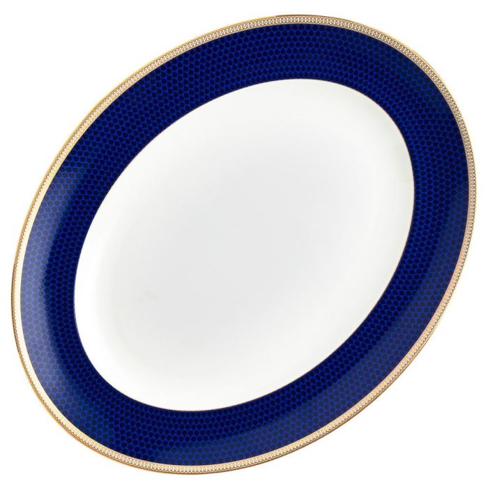 Bandeja Oval Blue Wedgwood 35 cm