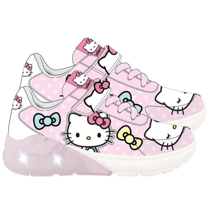 Cerdá t029 Zapatillas Deportivas Hello Kitty con Luces LED, Suela TPR Flexible, Niña Talla 29, Rosa - Edad 3+ años 2 Cerdá t029 Zapatillas Deportivas Hello Kitty con Luces LED, Suela TPR Flexible, Niña Talla 29, Rosa - Edad 3+ años 2