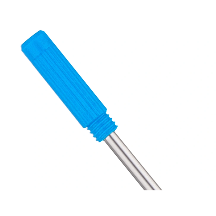 Belius Recambio Bolígrafo con Rosca Azul Caja 3 Unidades Punta Media 1mm Made in Germany 4