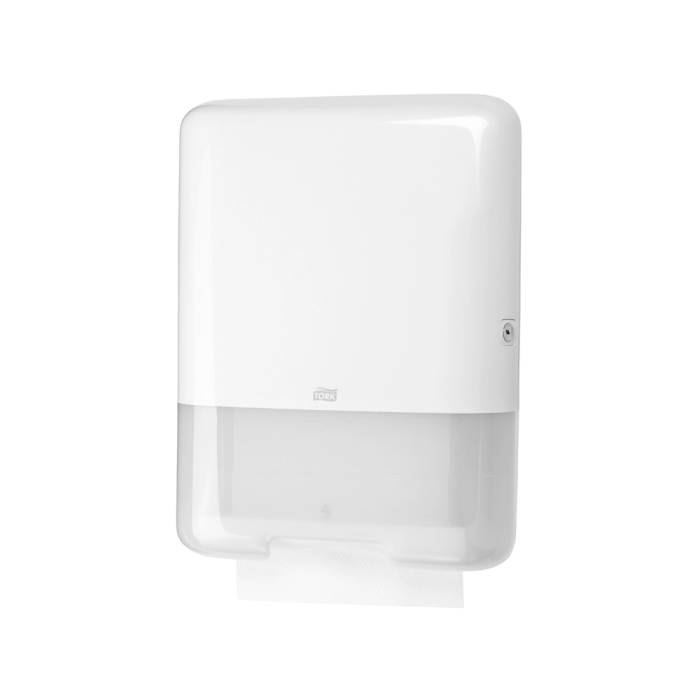 Tork Dispensador H3 Elevation para Toallitas 33,3x43,9x13,6 cm Dispensador Sencillo Robusto Blanco 1