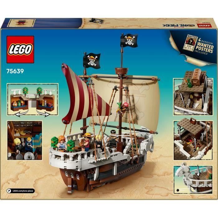 LEGO 75639 Barco Pirata One Piece Navegando Alegre - Set de Construcción para Niños de 10 Años 5