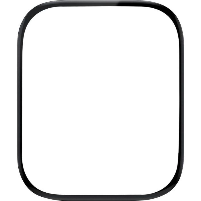 eSTUFF Protector de Pantalla Titan Shield Híbrido Flexible para Apple Watch Series 7/8 41mm - Transparente/Negro
