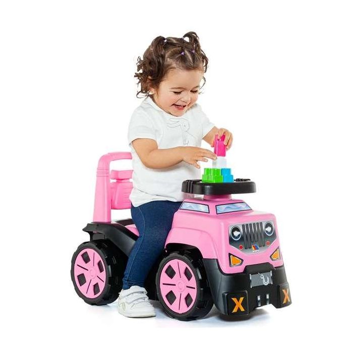 Molto Correpasillos Jeep Rosa 60x43x30 cm 3