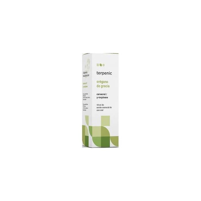 TERPENIC Orégano de Grecia Aceite Esencial 10 ml Puro Quimiotipado Origanum Heracleoticum Carvacrol / Gamma-Terpinene Uso Oral