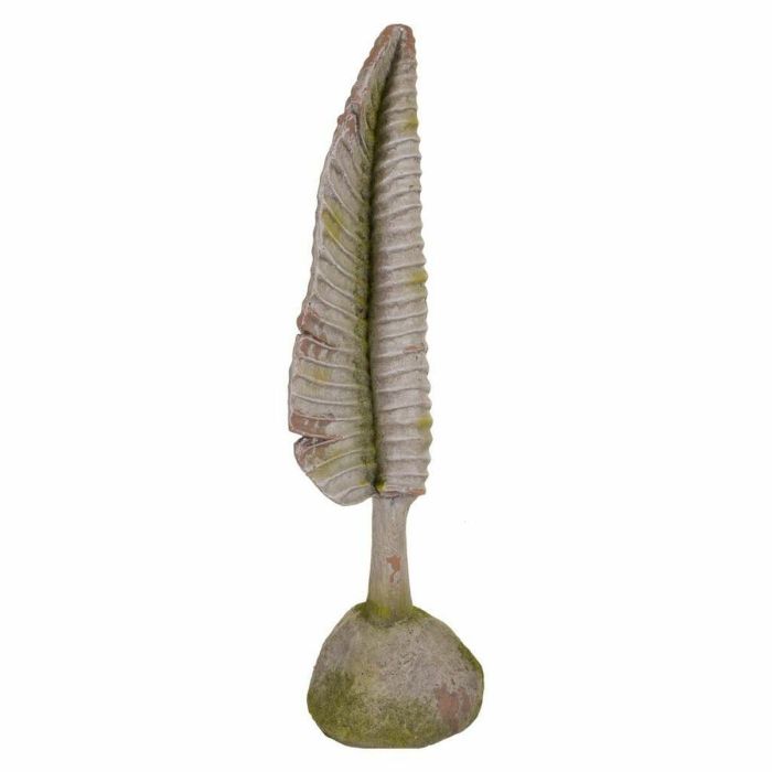 Figura Decorativa Alexandra House Living Magnesio Hoja 17 x 61 x 17 cm