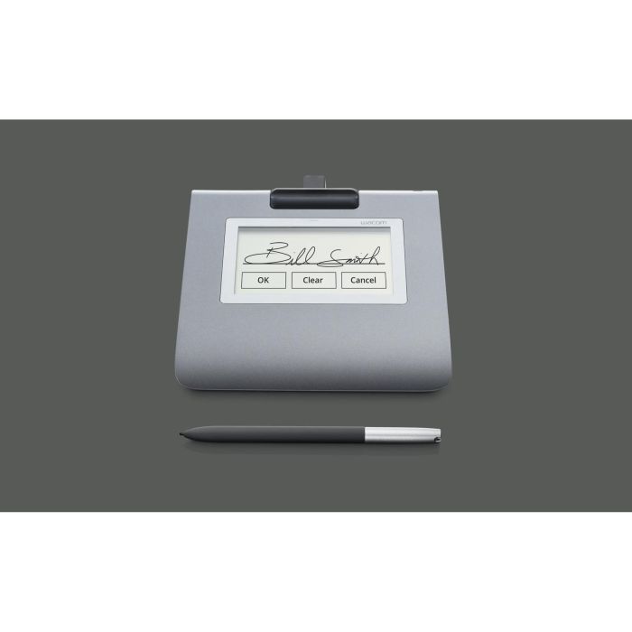 Wacom STU-430 Terminal de Firma Digital 11,4 cm (4.5") Gris Tecnología EMR 1