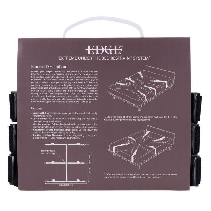 Set Erótico de Ataduras Sportsheets Edge by Sportsheets 3 Set Erótico de Ataduras Sportsheets Edge by Sportsheets 3