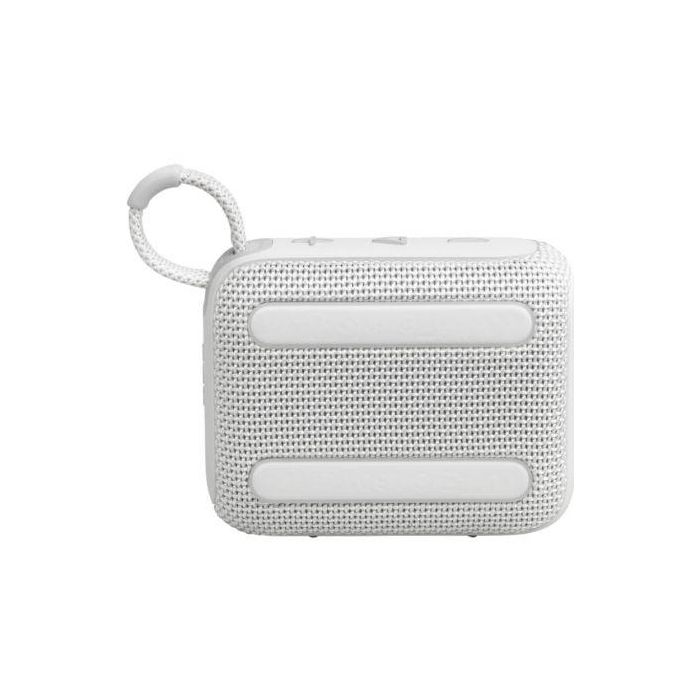 JBL GO 4 Altavoz Bluetooth Portátil Blanco con Graves Potentes, Sonido JBL Pro, IP67 Resistencia Agua y Polvo, 7h Autonomía 2