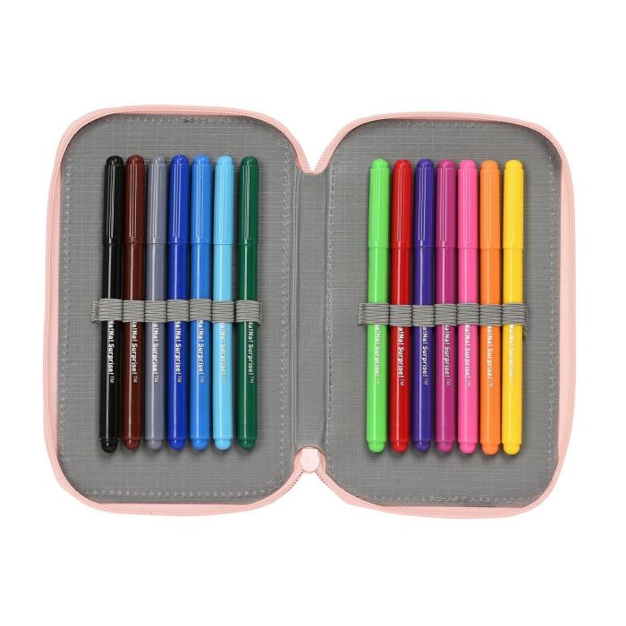 Plumier Triple Na!Na!Na! Surprise Fabulous Rosa 12.5 x 19.5 x 5.5 cm (36 Piezas) 1 Plumier Triple Na!Na!Na! Surprise Fabulous Rosa 12.5 x 19.5 x 5.5 cm (36 Piezas) 1