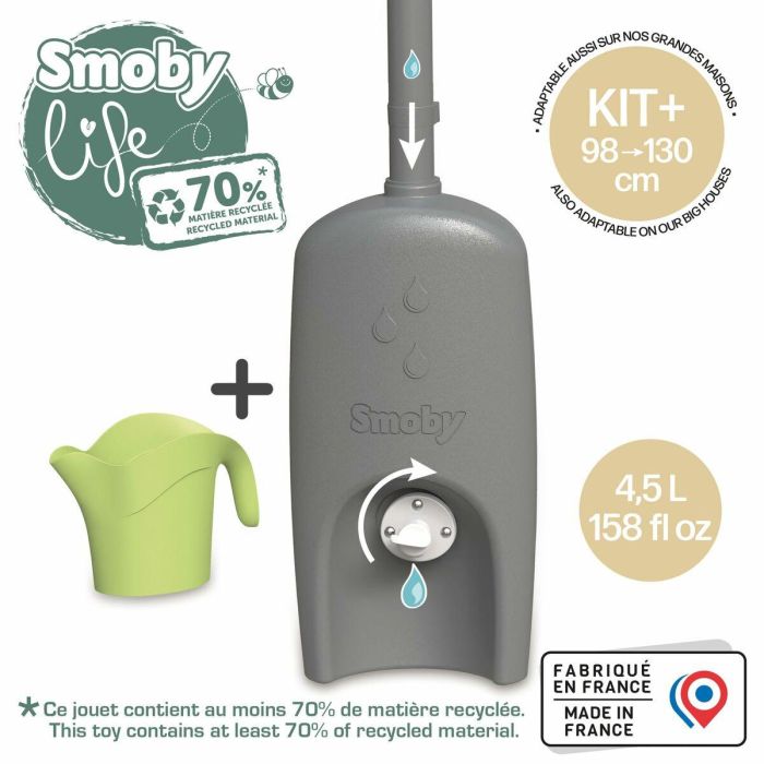 Smoby S.Life Set Recoge Aguas para niños: Incluye canalón, depósito, grifo y regadera – A partir de 3 años 5 Smoby S.Life Set Recoge Aguas para niños: Incluye canalón, depósito, grifo y regadera – A partir de 3 años 5