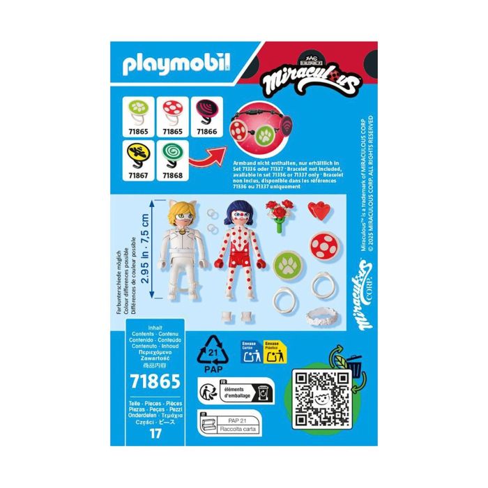 Playmobil 71865 Miraculous: Ladybug y Cat Noir Sueño Boda - Set de Figuras con Ramo, Anillos y Accesorios, Edad +4 años 4 Playmobil 71865 Miraculous: Ladybug y Cat Noir Sueño Boda - Set de Figuras con Ramo, Anillos y Accesorios, Edad +4 años 4