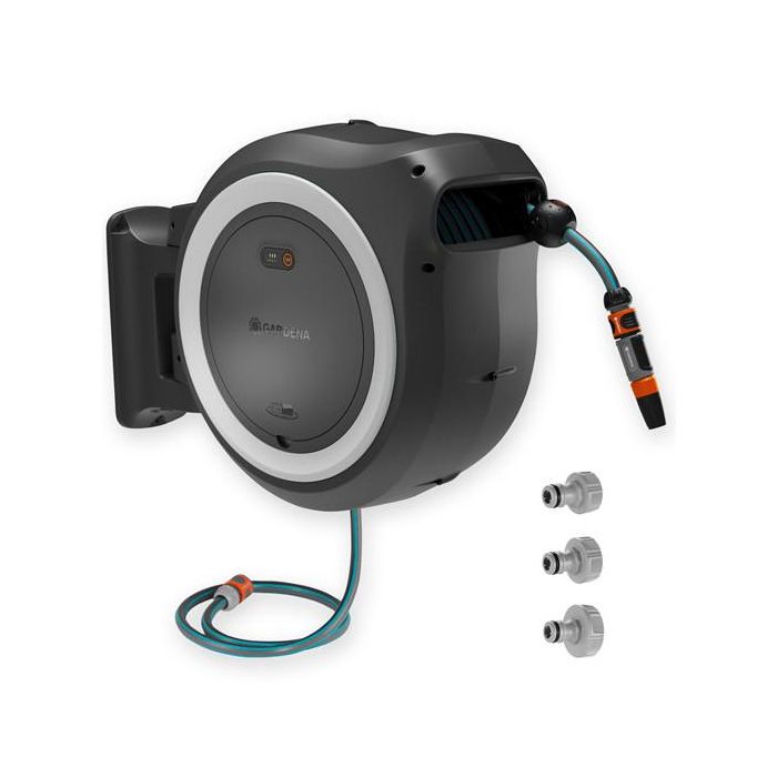 Gardena 18642-55 Enrollador de Manguera a Batería PowerRoll XL P4A solo, 35m, 18V 0 Gardena 18642-55 Enrollador de Manguera a Batería PowerRoll XL P4A solo, 35m, 18V 0