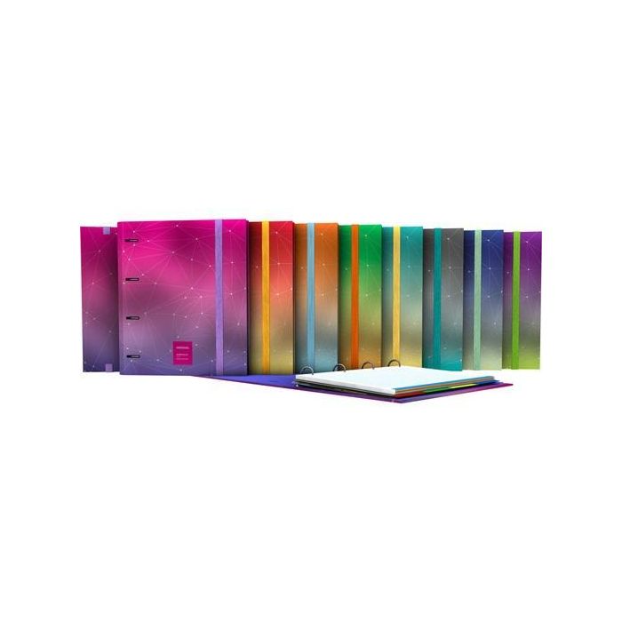 Grafoplás Carpebook Forrado 4D35 A4 Unequal Metallic Violeta Grafoplás Carpebook Forrado 4D35 A4 Unequal Metallic Violeta