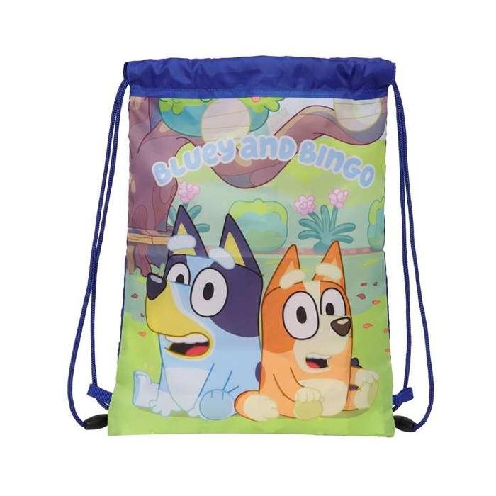 Bolsa Mochila con Cuerdas Bluey Azul marino 26 x 34 x 1 cm Bolsa Mochila con Cuerdas Bluey Azul marino 26 x 34 x 1 cm