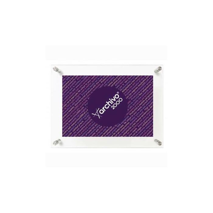 Archivo 2000 Expositor Mural Con Taladros Metraquilato Ultratransparente Vertical - Horizontal 35x240x330 mm Archivo 2000 Expositor Mural Con Taladros Metraquilato Ultratransparente Vertical - Horizontal 35x240x330 mm